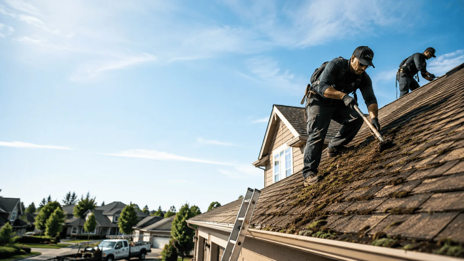 Roof Moss Removal in Colonie, NY near me